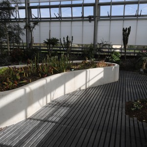 Construction de serres botaniques et de locaux connexes au Jardin des Sciences