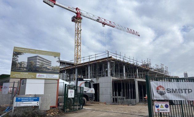 Construction d'un bâtiment d'activités