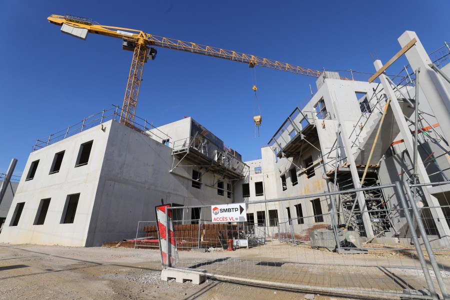 Construction d'un bâtiment de psychiatrie au CHU