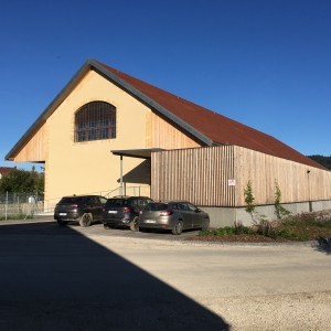 RÃ©alisation d'une salle culturelle dans une ancienne halle ferroviaire