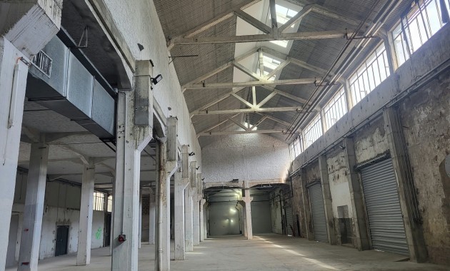 Travaux de mise en sÃ©curitÃ© de la grande halle de la friche artistique