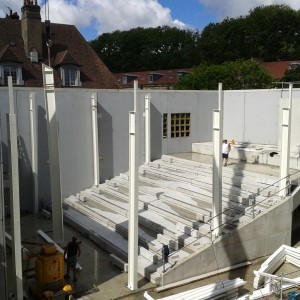 Implantation de la maison des sciences  de l'homme et de l'environnement