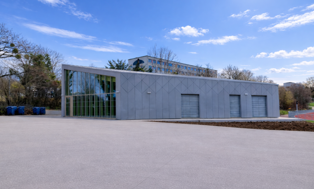 Construction de la Maison du Sport