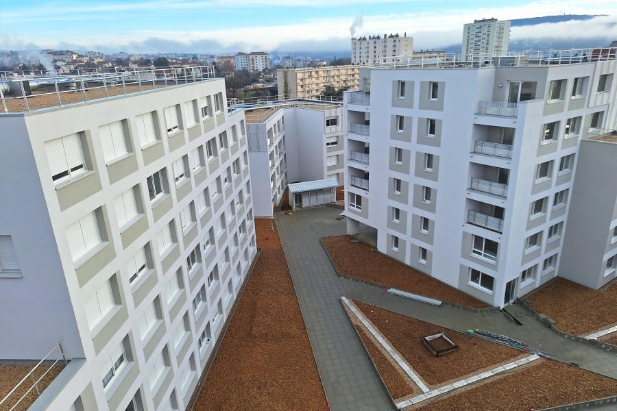 Construction d'un ensemble immobilier de logements, commerces et bureaux - Eco-quartier Vauban