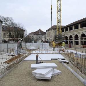 Implantation de la maison des sciences  de l'homme et de l'environnement
